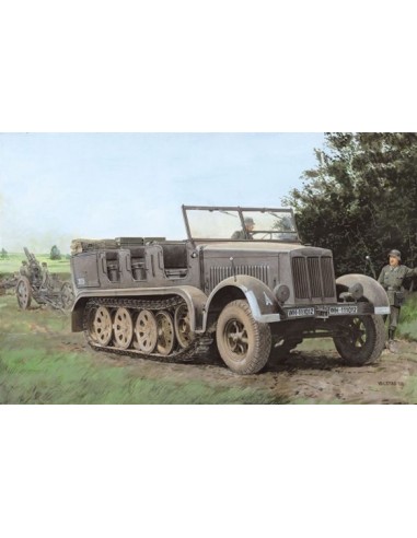 1:35 SD.KFZ7 8T HALFTRACK INITIAL PRODUCTION