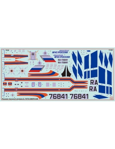 1:144 IL-76 TD "Russian Ministry of Emergency"