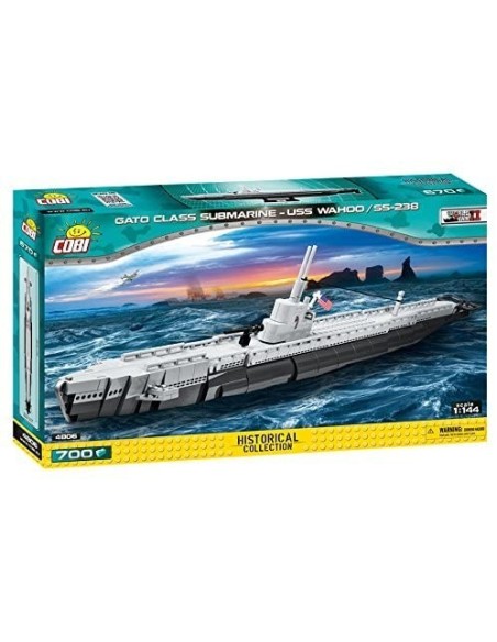 700 PCS HC WWII GATO CLASS USS WAHOO/SS-2