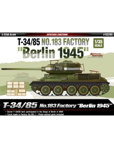 1:35 T-34/85 No183 Factoy "Berlin 1945"*Re-Release