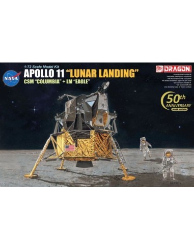 1:72 APOLLO 11 "LUNAR LANDING" CSM