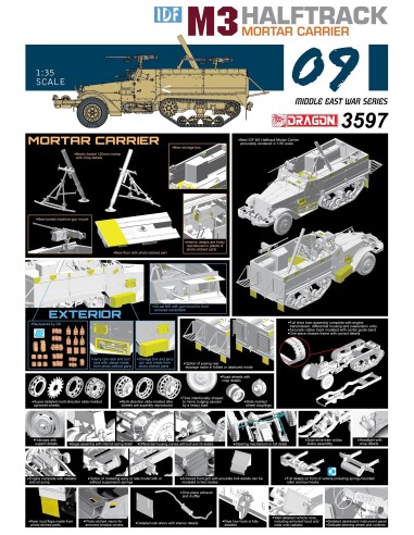 1:35 ID M3 Halftrack Mortar Carrier