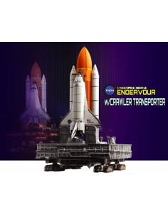 1:400 Space Shuttle Endeavour w/Crawler