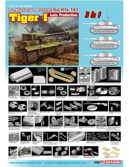 1:35 Pz.Kpfw.VI Ausf.E Tiger I Late Production