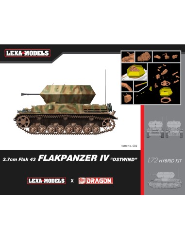 1:72 3.7cm FlK 43 Flakpazner IV "OSTWIND"