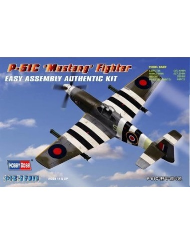 1:72 P-51C MUSTANG FIGHTER