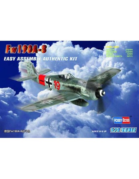 1:72 Germany Fw190A-8 Fighter