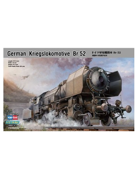 1:72 German Kriegslokomotive BR-52