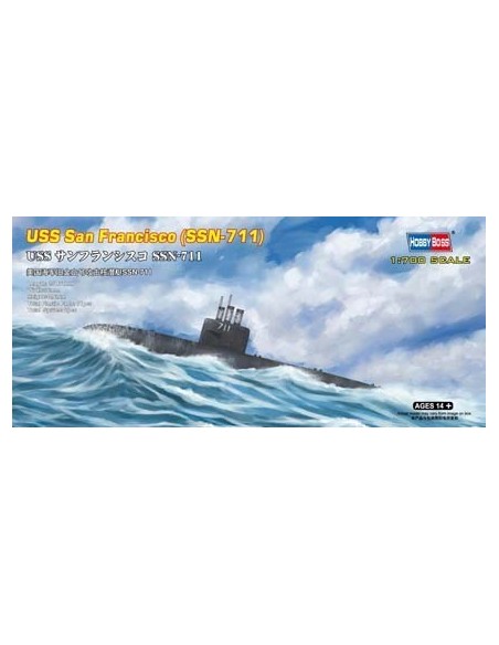 1:700 USS San Francisco (SSN-711)