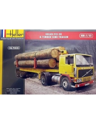 1:32 VOLVO F12-20 & TIMBER SEMI TRAILER