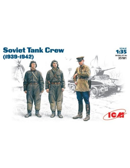 1:35 Soviet Tank Crew (1939-1942)