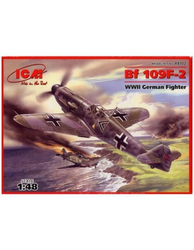 1:48 Messerschmitt Bf 109F-2 WWII German