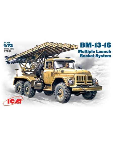 1:72 BM-13-16,  Multiple Launch Rocket System on Z