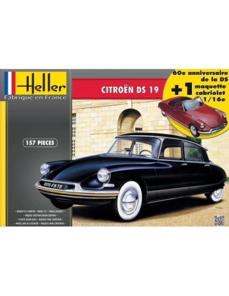 1:16 Coffret Citroën DS 19