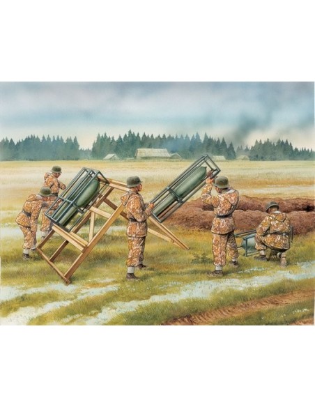 1:35 GERMAN ROCKET LAUNCHER W/CREW