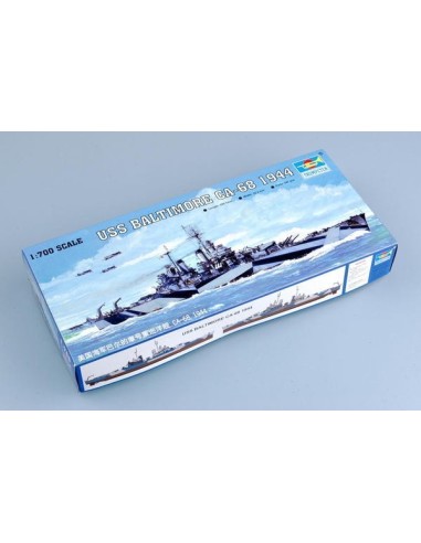 1:700 USS BALTIMORE CA-68 1944