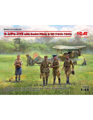 1:48 U-2/Po-2VS with Soviet Pilots&GP (1943-45)