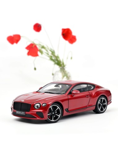 1:18 BENTLEY CONTINENTAL GT 2018- CANDY RED