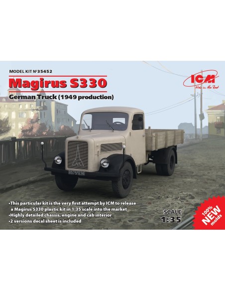 1:35 Magirus S330 German Truck (1949 production)