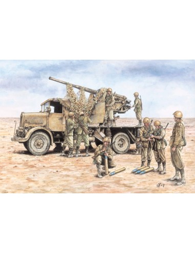 1:72 AUTOCANNON 3RO W/90/53 AA GUN -2 FAST ASSEM