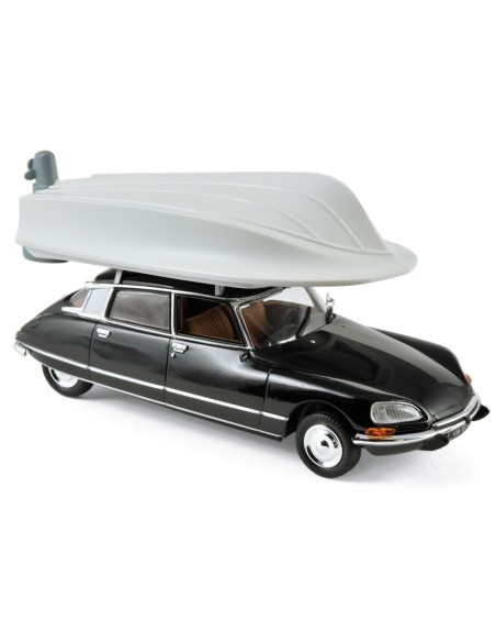 1:43 Citroën DS 21 Pallas 1972 -Black with boat