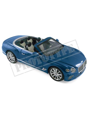 1:18 Bentley Continental GTC 2019-Blue Crystal