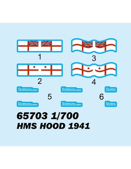 1:700 Top Grade HMS GOOD 1941