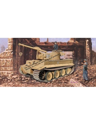 1:72 BERGEPANZER TIGER I W/ZIMMERIT