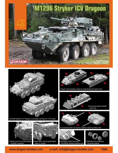 1:72 M1296 STRYKER ICV DRAGOON