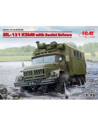 1:35 ZiL-131 KShM with Soviet Drivers