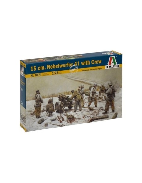 1:72 15 cm. NEBELWERFER 41 WITH CREW