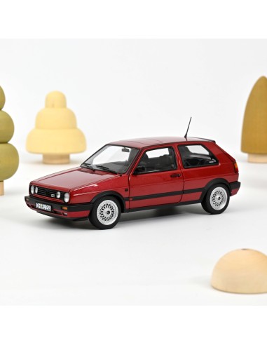 1:18 VW GOLF GTI 1990 -RED METALLIC