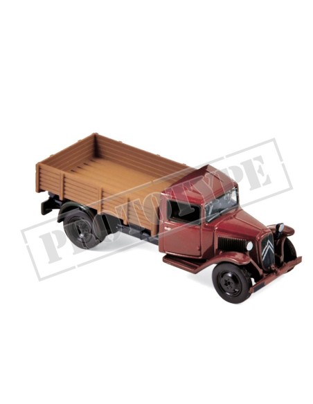 1:87 Citroën Type 23 1958 -Red and Brown bed x4