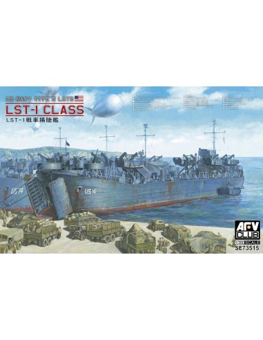 1:350 US WW2 LST-1 Class