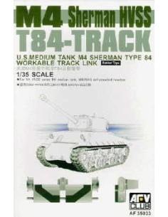 1:35 M4 HVSS T84 TRACK