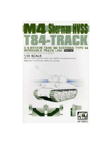 1:35 M4 HVSS T84 TRACK