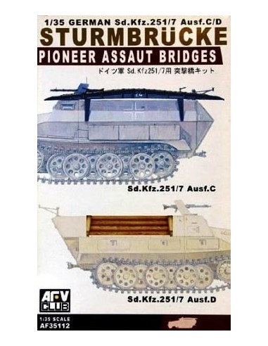 1:35 Pioneer assault bridges for Sdkfz251/7 Ausf.