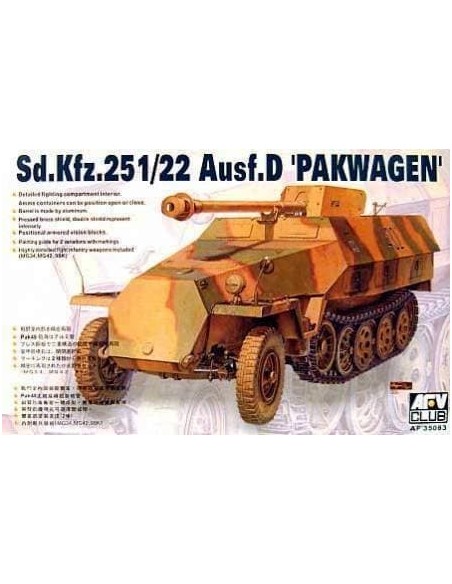 1:35 SdKfz.251/22 Ausf.Dpakwg