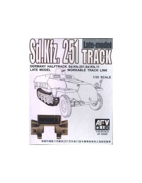 1:35 Sdkfz251 TRACK LATE TYPE (WORKABLE)