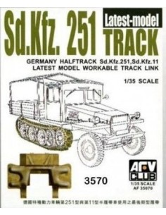 1:35 Sdkfz251 TRACK THE LATEST TYPE (WORKABLE)