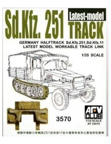 1:35 Sdkfz251 TRACK THE LATEST TYPE (WORKABLE)