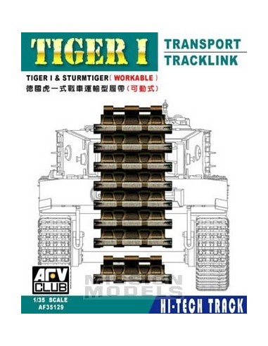 1:35 Transport Type Track Link for Tiger I