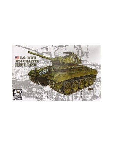 1:35 U.S. WWII M24 Chaffee Light Tank