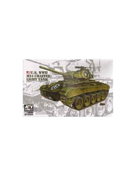 1:35 U.S. WWII M24 Chaffee Light Tank