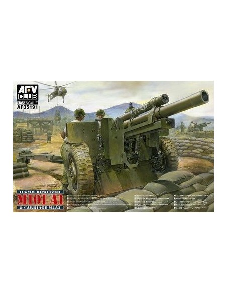 1:35 105mm Howitzer M101A1 & Carriage M2