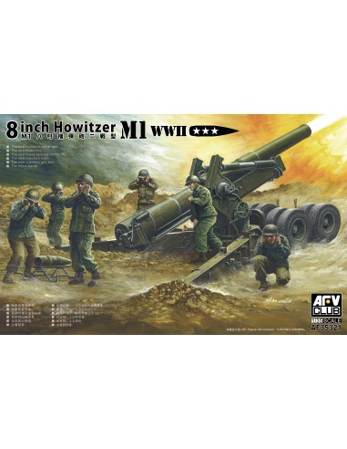 1:35 8 inch Howitzer M1 WWII