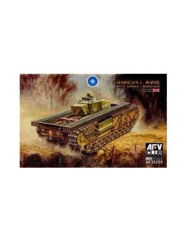 1:35 CHURCHILL AVRE WITH SNAKE LAUNCHER