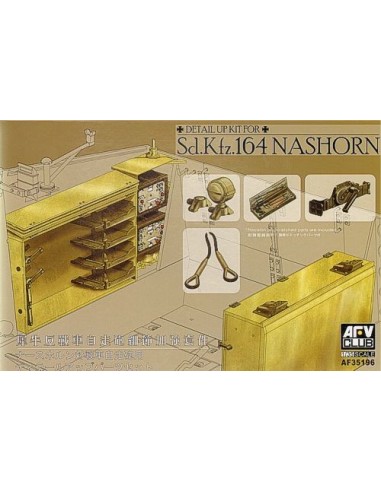 1:35 Sd.Kfz.164 NASHORN AMMO&ACCESSORIES