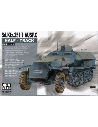 1:48 German SdKfz.251/1 Ausf.C Half-track