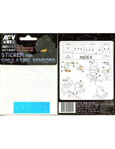 1:144 STICKER FOR SIMULATING SENSORS